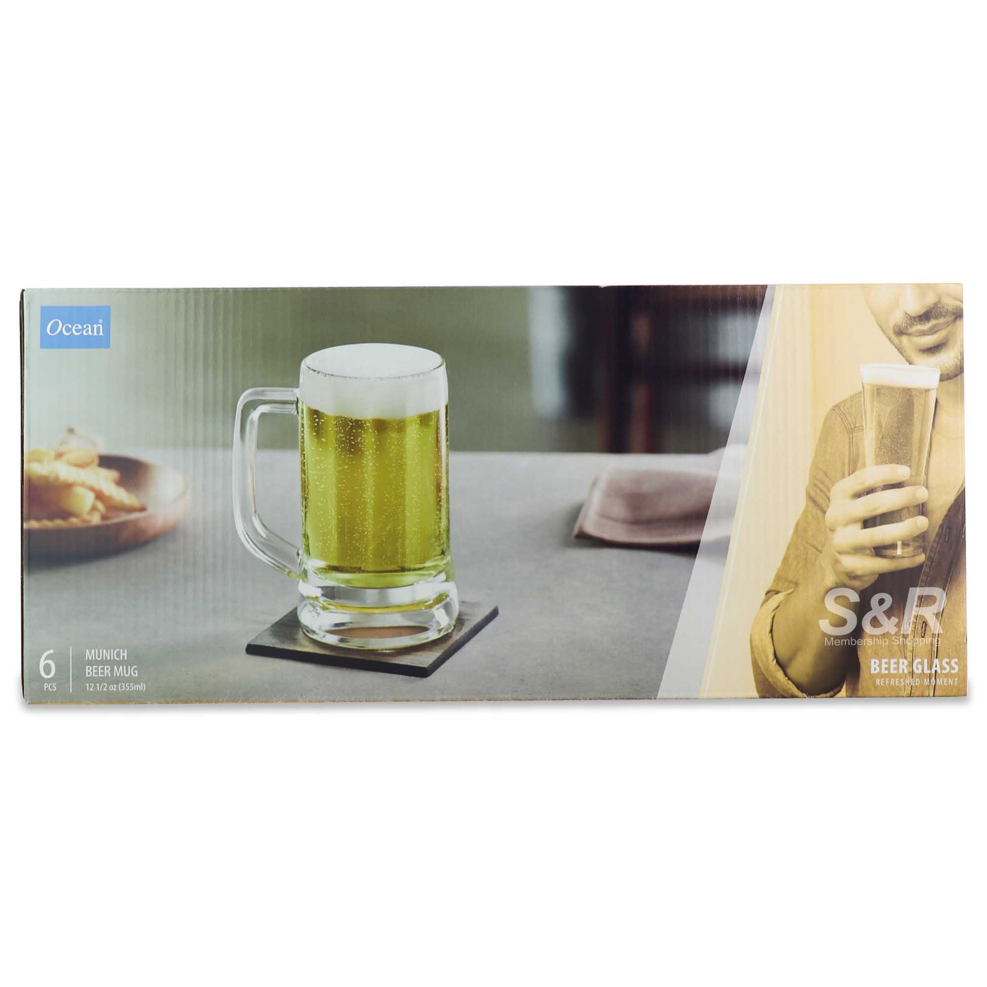 Ocean Munich Beer Mug 6pcs